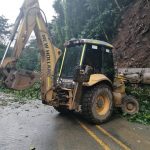Fuertes lluvias afectan la movilidad en la vía Manizales – Medellín